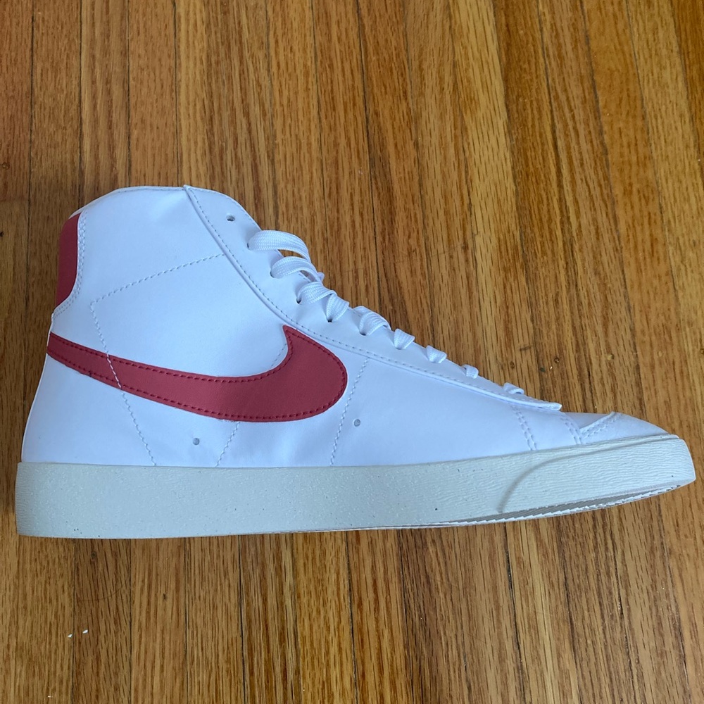 Women’s Blazer Mid 77 NN white/adobe red star dust sail size 11 - Picture 7 of 8